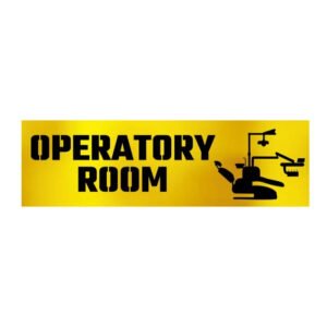 Operatory Room – Acrylic Sign Plate