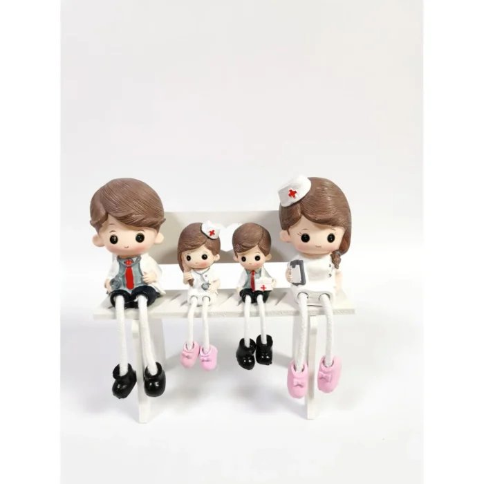 Doctor Family Figurine Set