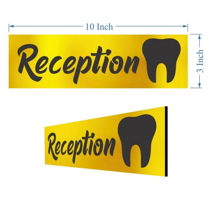 Reception – Acrylic Sign Plate