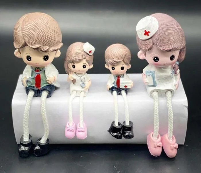 Doctor Family Figurine Set