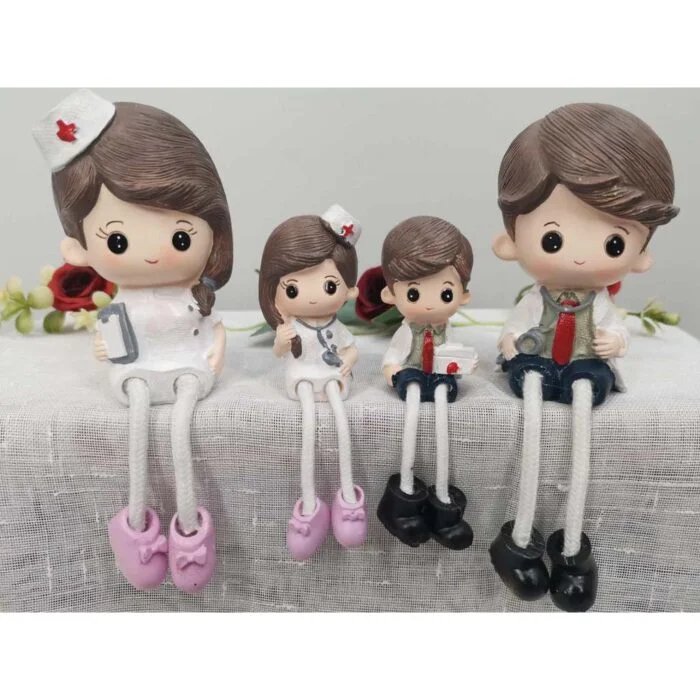 Doctor Family Figurine Set