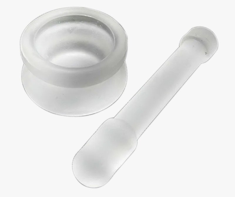 Dental Mortar & Pestle Glass