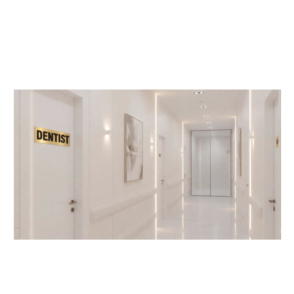 Dentist – Acrylic Sign Plate