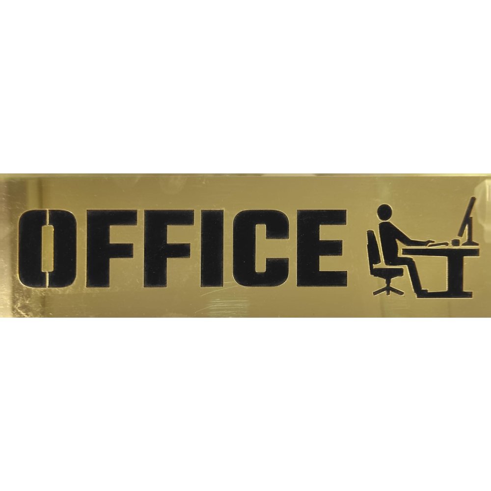 Office – Acrylic Sign Plate