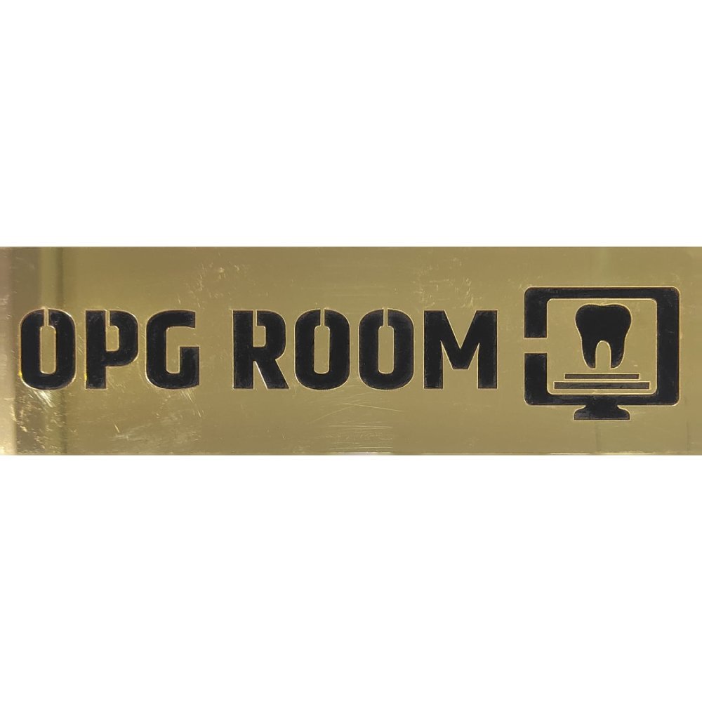 OPG Room – Acrylic Sign Plate