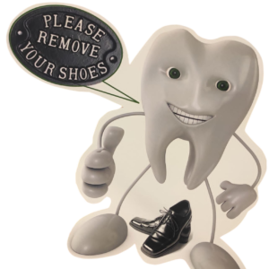 Please Remove Your Shoes Sticker