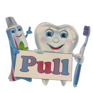 Pull & Push Sticker
