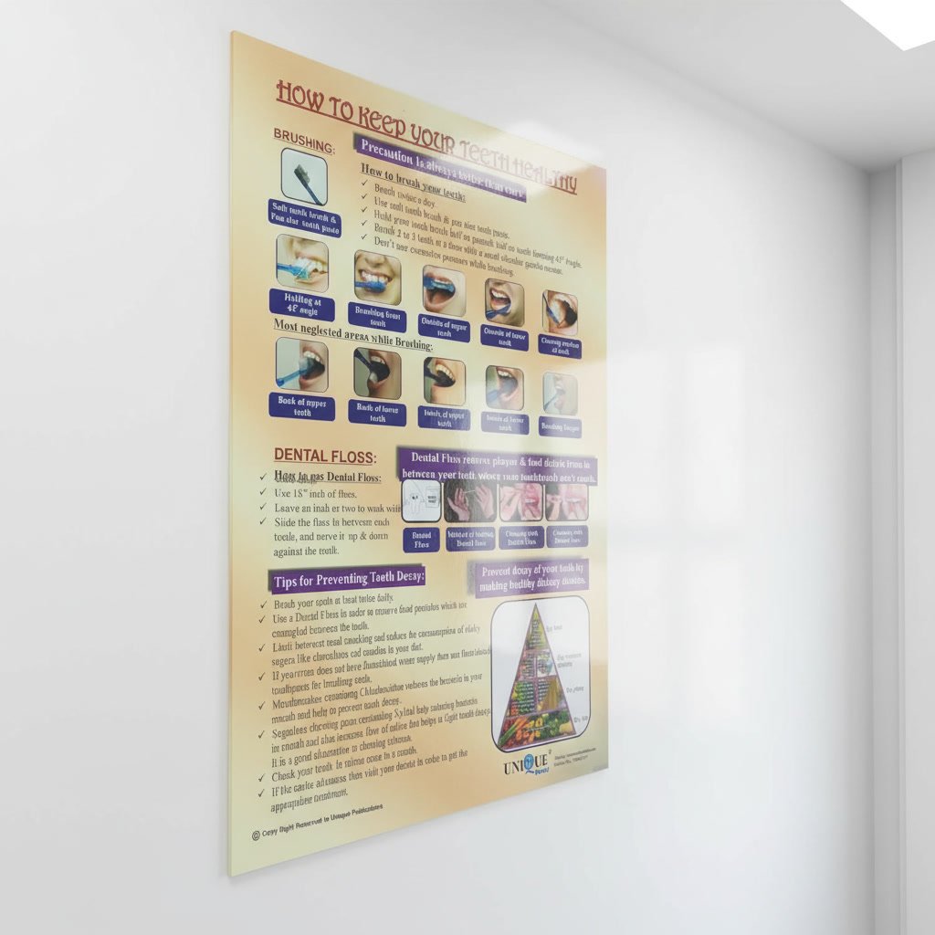 Teeth Care Poster – Laminated