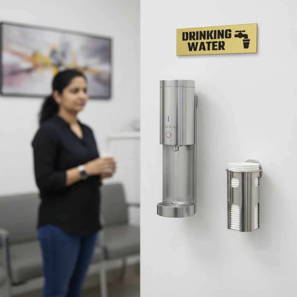Drinking Water – Acrylic Sign Plate