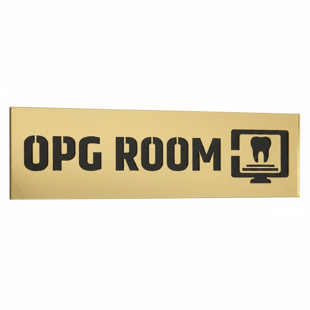 OPG Room – Acrylic Sign Plate