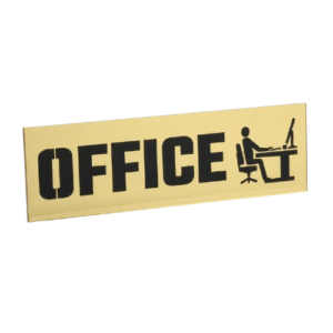 Office – Acrylic Sign Plate