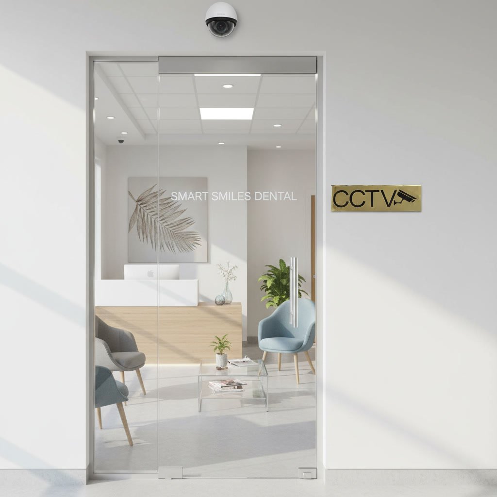 CCTV – Acrylic Sign Plate
