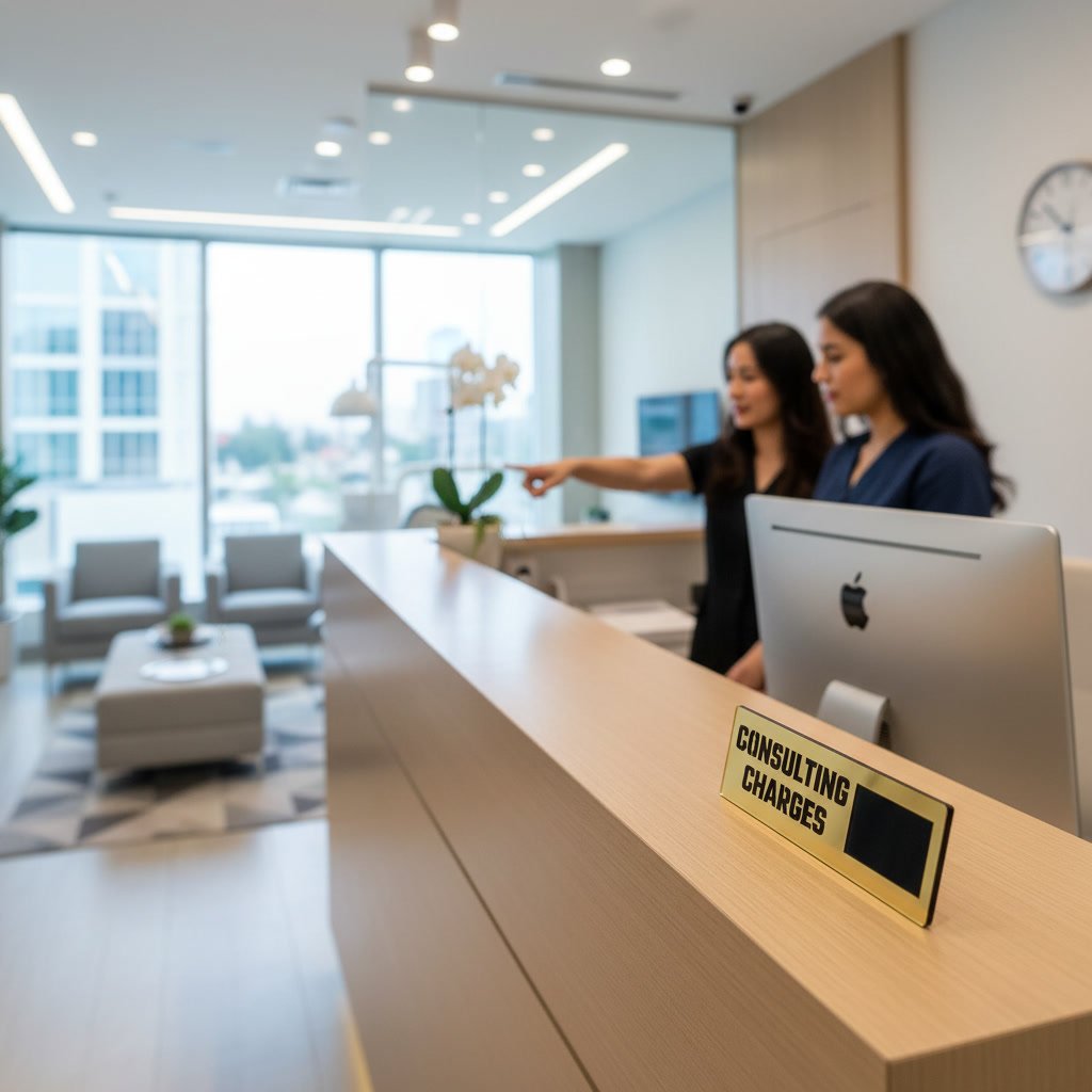 Consulting Charges – Acrylic Sign Plate