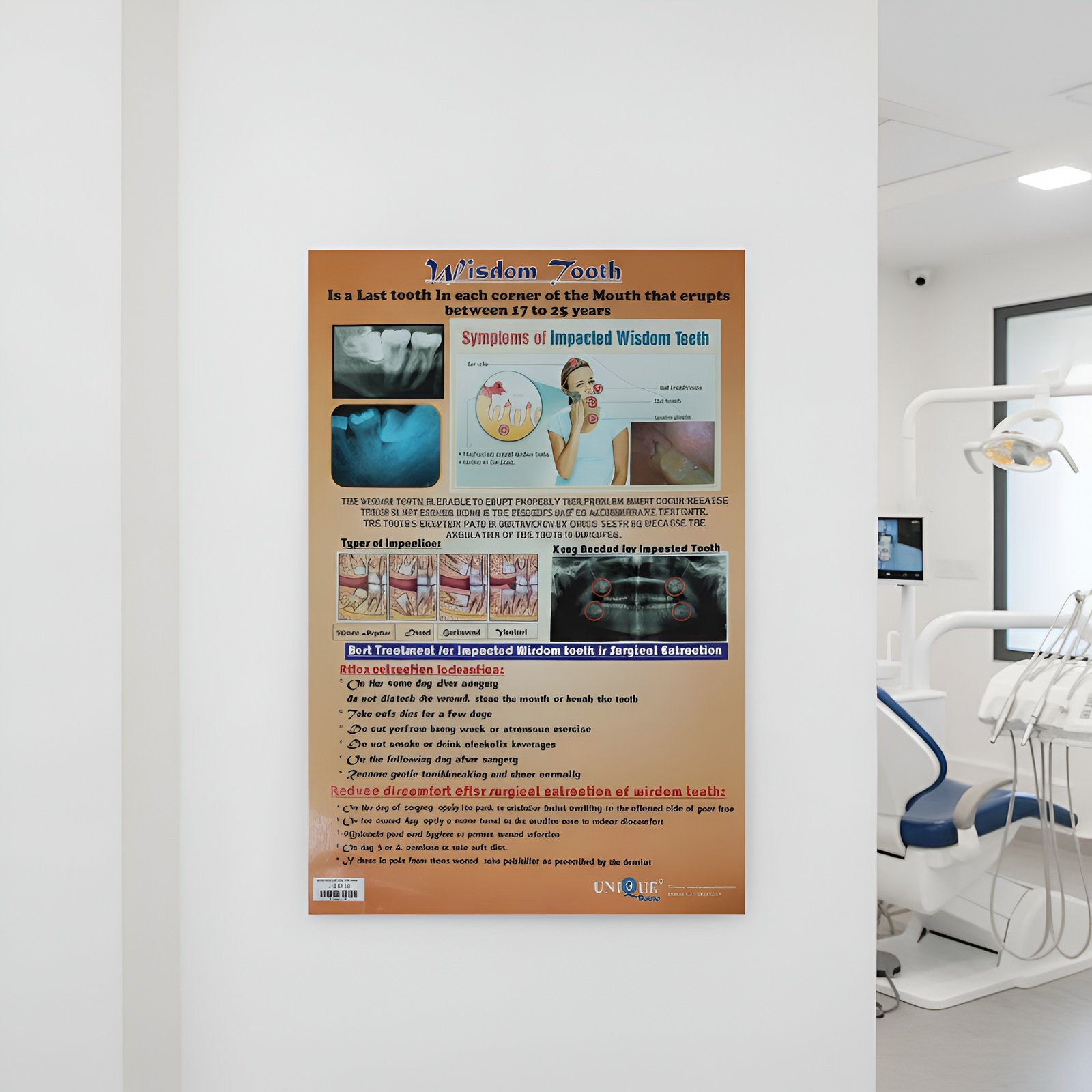 Wisdom Tooth – Laminated Poster