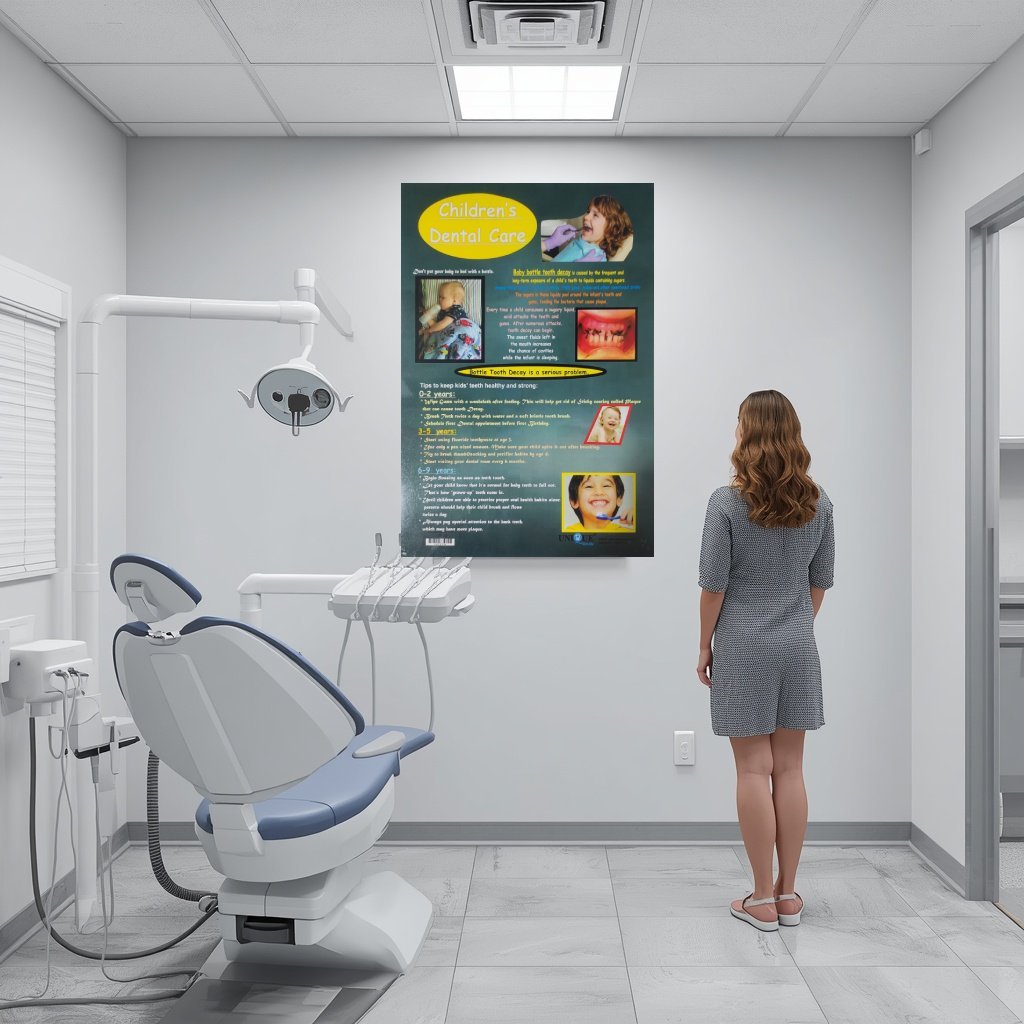 Children's Dental Care Poster – Laminated