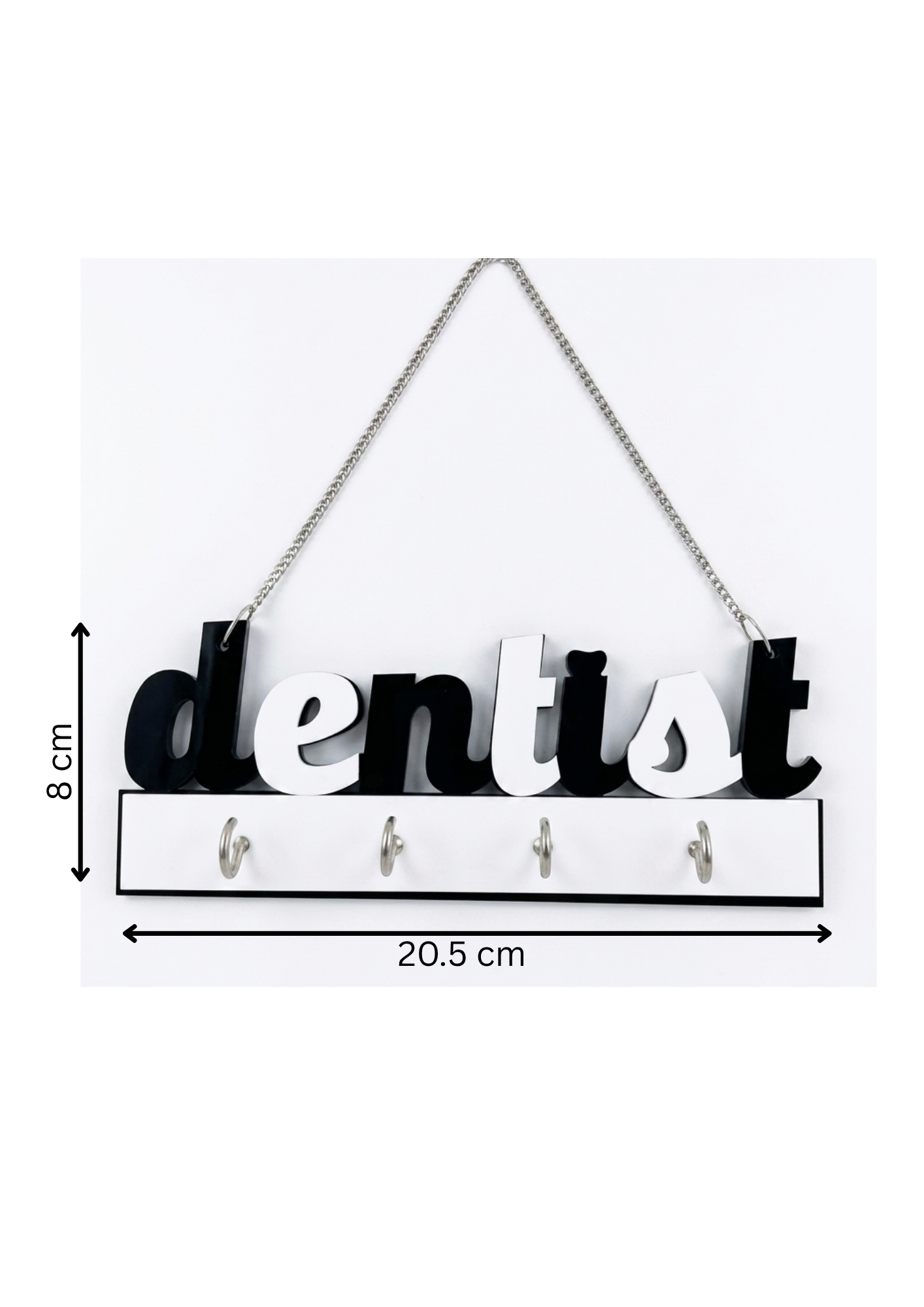 Dentist Key Stand – Acrylic Key Holder