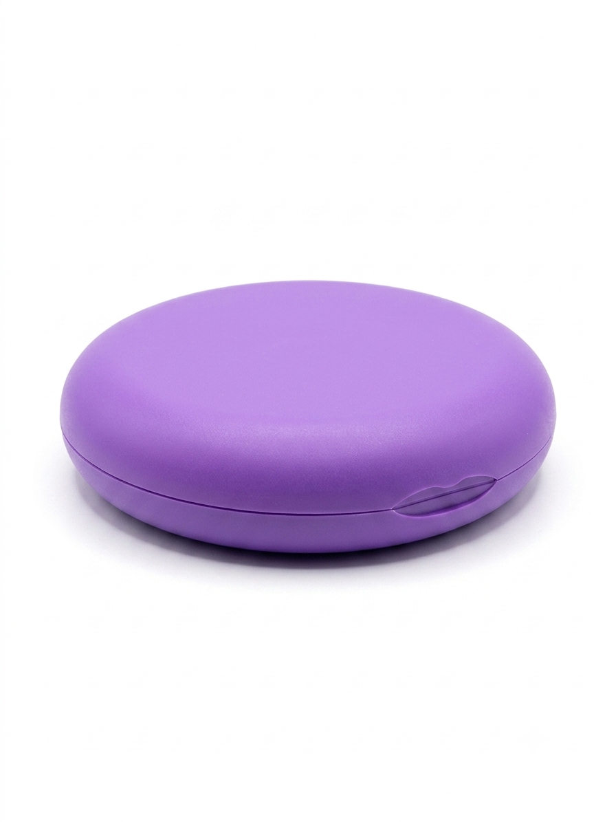 Round Acrylic Aligner Box with Base